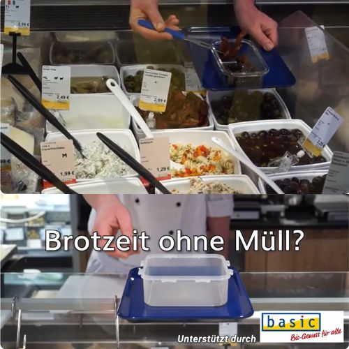 Titelbild zu „Brotzeit ohne Müll? Der Thekeneinkauf bei basic“
