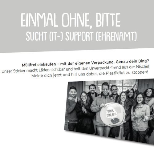 Titelbild zu „Einmal ohne, bitte sucht IT-Support (Ehrenamt)“