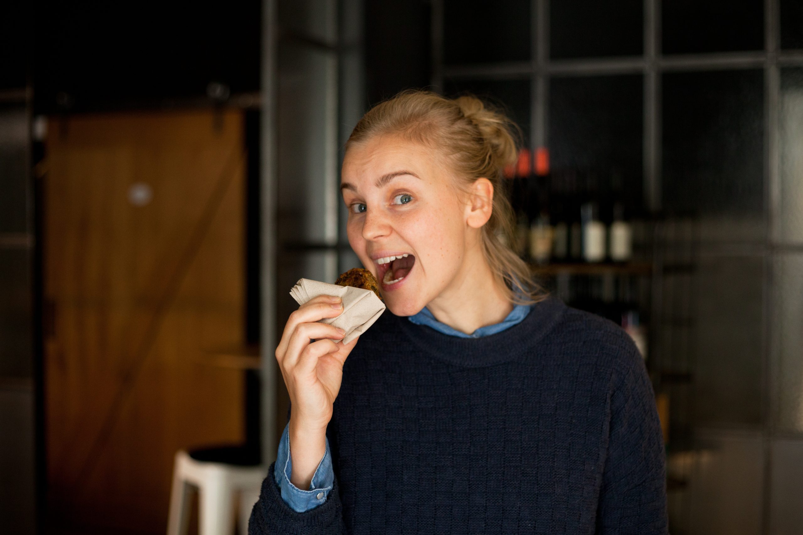 Foto von Sarah, Gründerin von „Die Vetzgerei“